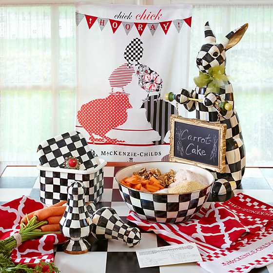 Courtly Check Recipe Box