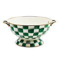 Emerald Check Everything Bowl