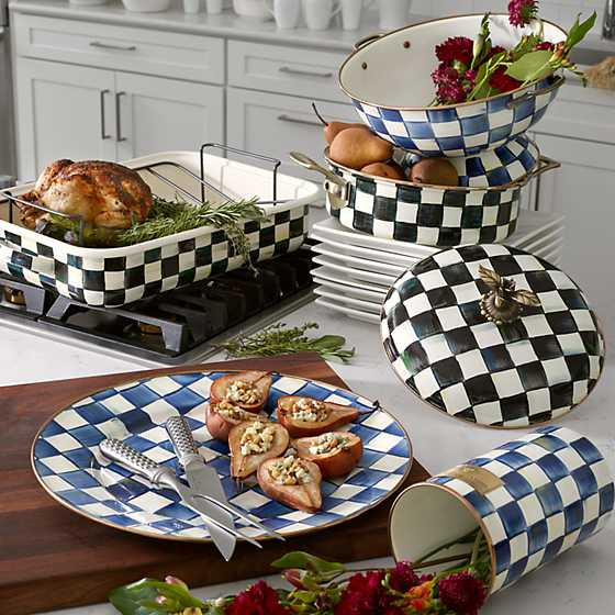 Courtly Check Roasting Pan with Rack