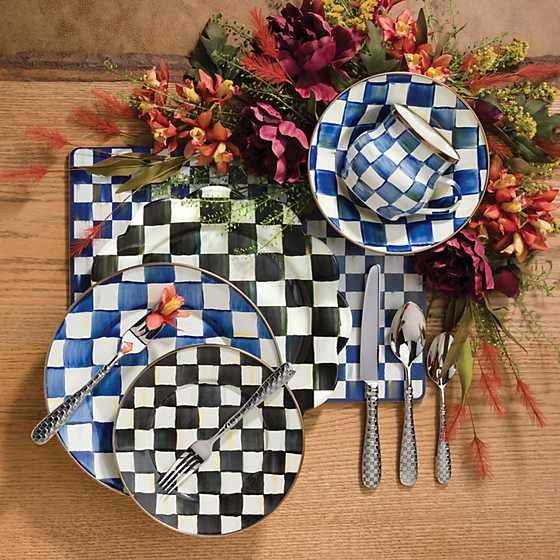 Courtly Check Salad/Dessert Plate