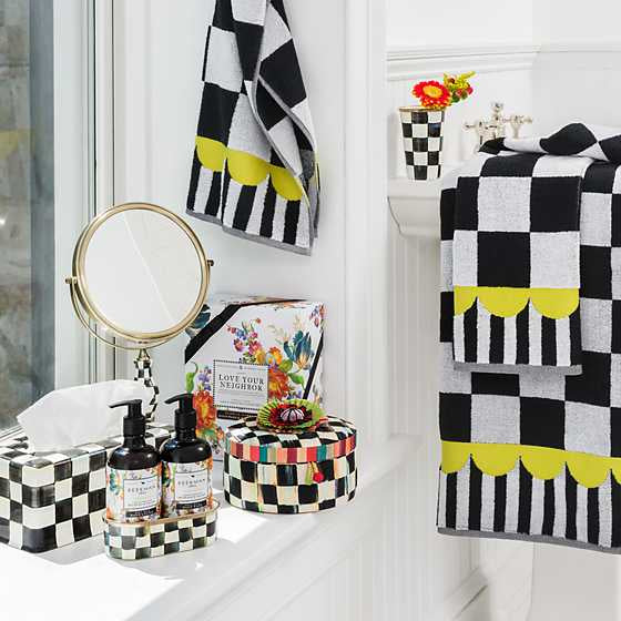 Courtly Check Standard Tissue Box Cover