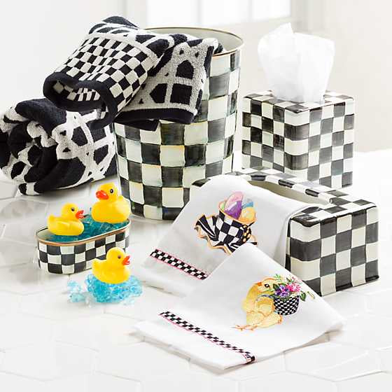 Courtly Check Standard Tissue Box Cover