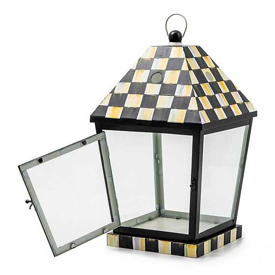 Courtly Check Medium Lantern