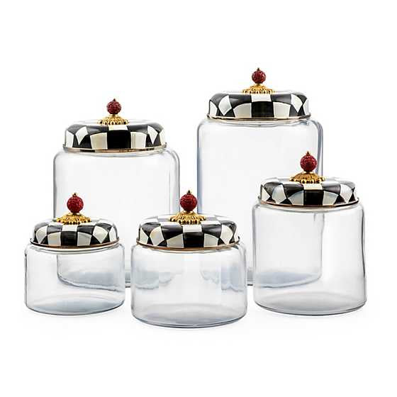 Courtly Check Storage Canister - Bigger