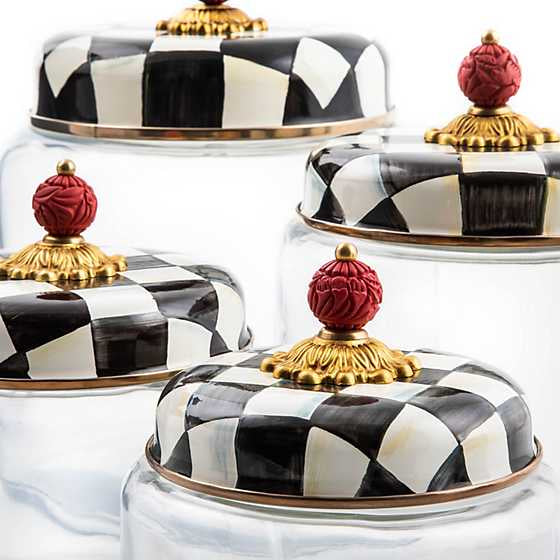 Courtly Check Storage Canister - Bigger - Thumbnail 3