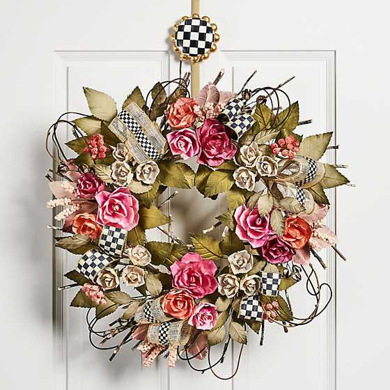 Rosy Posy Wreath