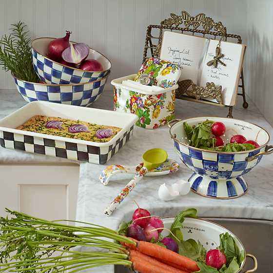 Royal Check Colander, Large