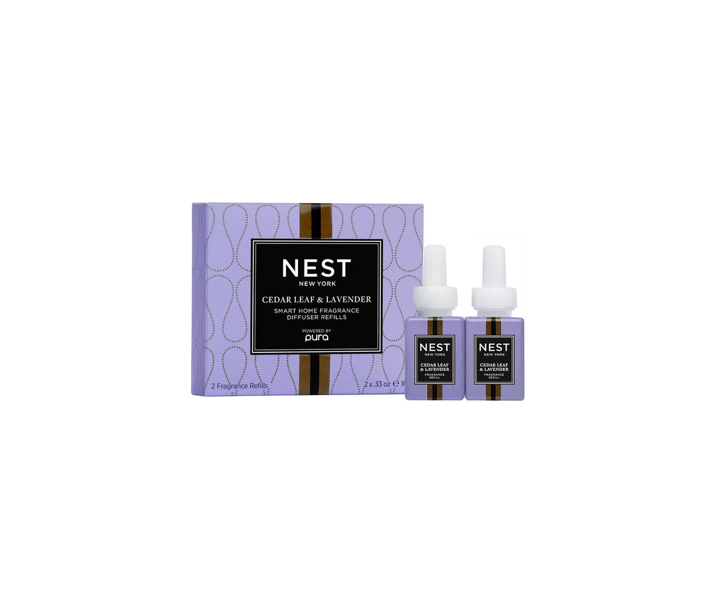 Cedar Leaf & Lavender Refill Duo for NEST x Pura Smart Home Fragrance Diffuser