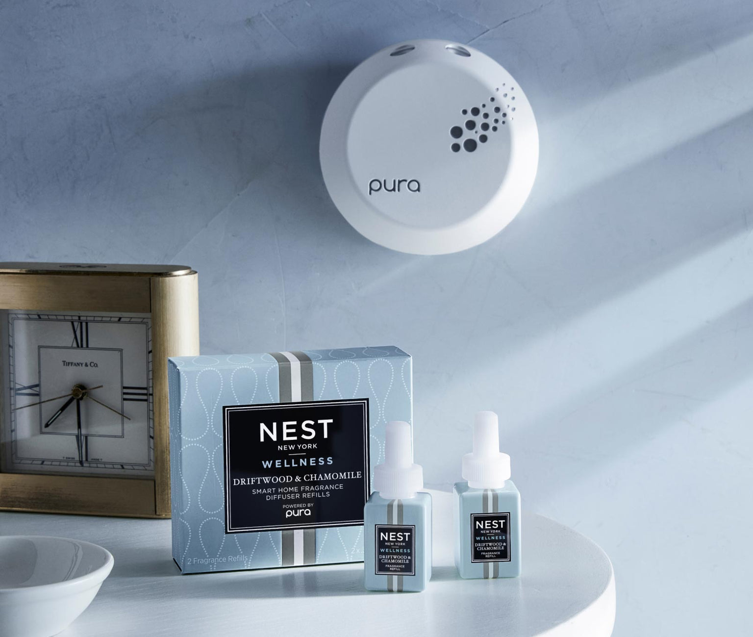 Driftwood & Chamomile Refill Duo for Pura Smart Home Fragrance Diffuser