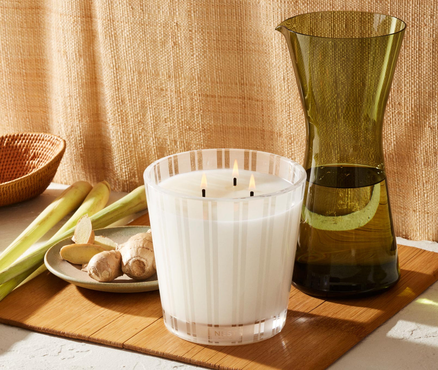 Lemongrass & Ginger 3 Wick