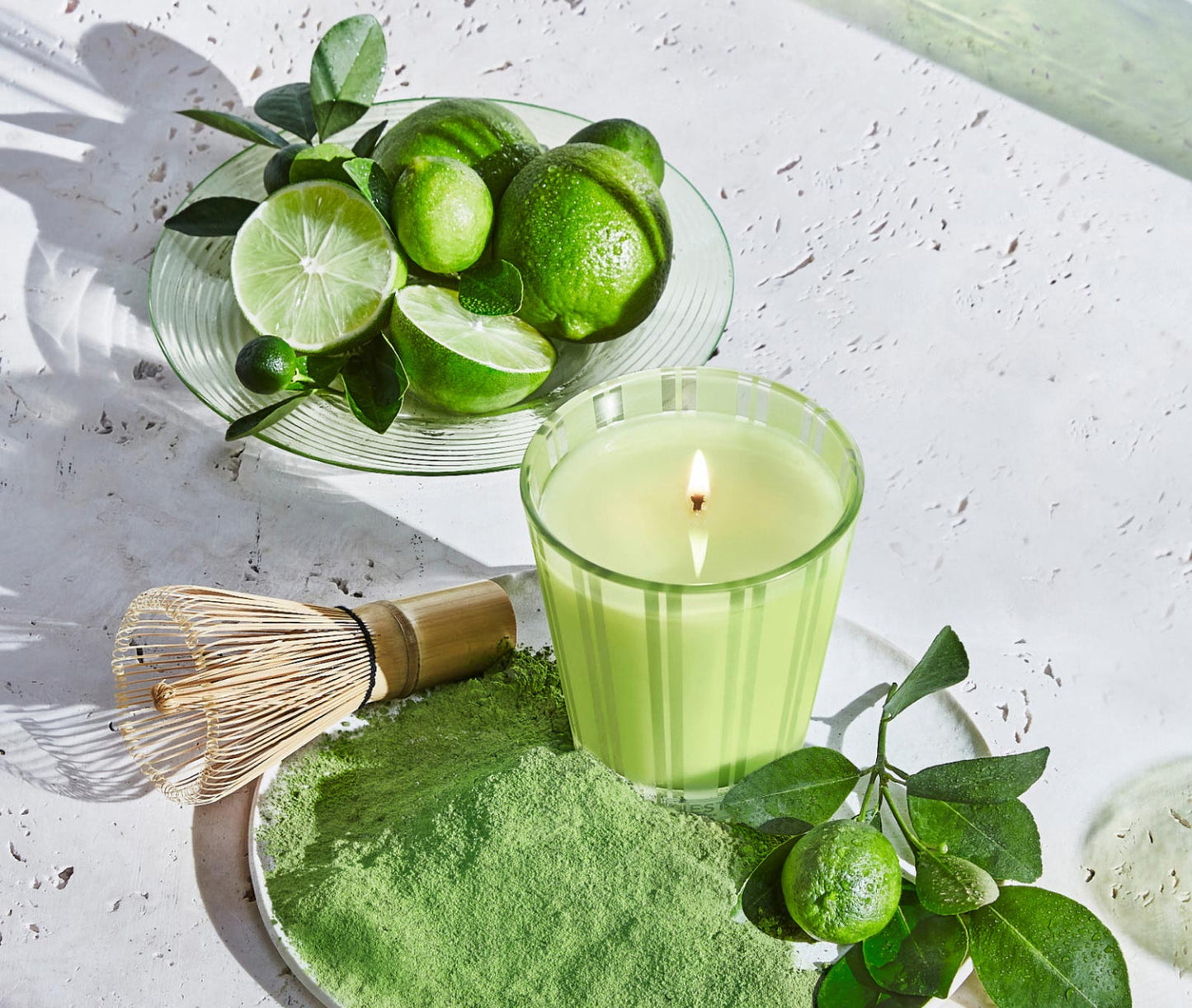 Lime Zest & Matcha Classic Candle