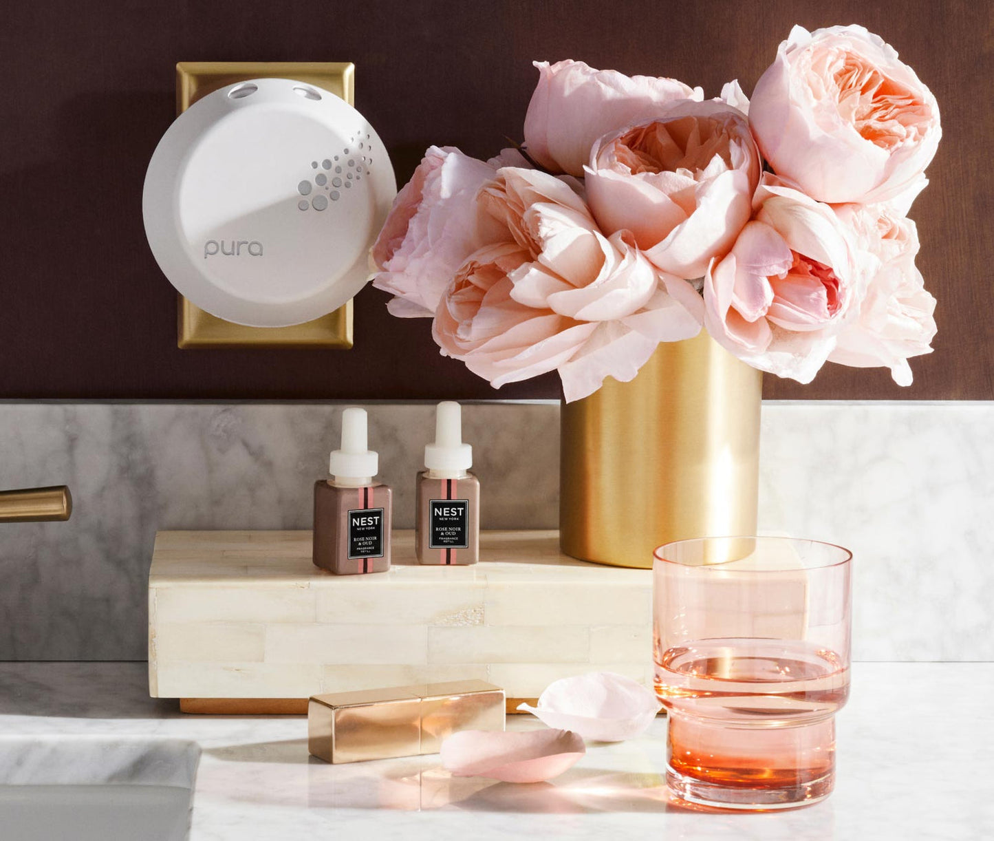 Rose Noir & Oud Refill Duo for Pura Smart Home Fragrance Diffuser