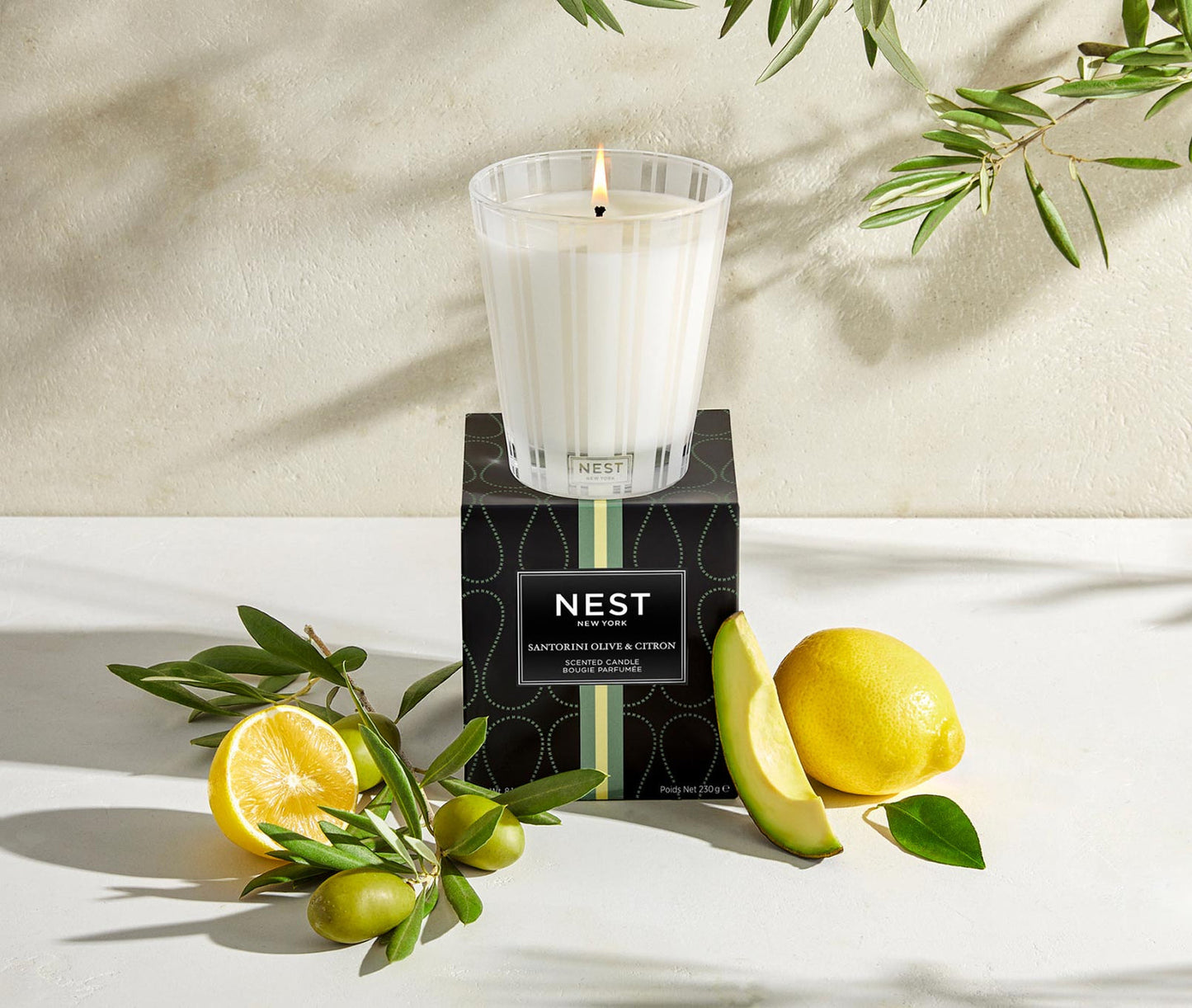 Santorini Olive & Citron Classic Candle