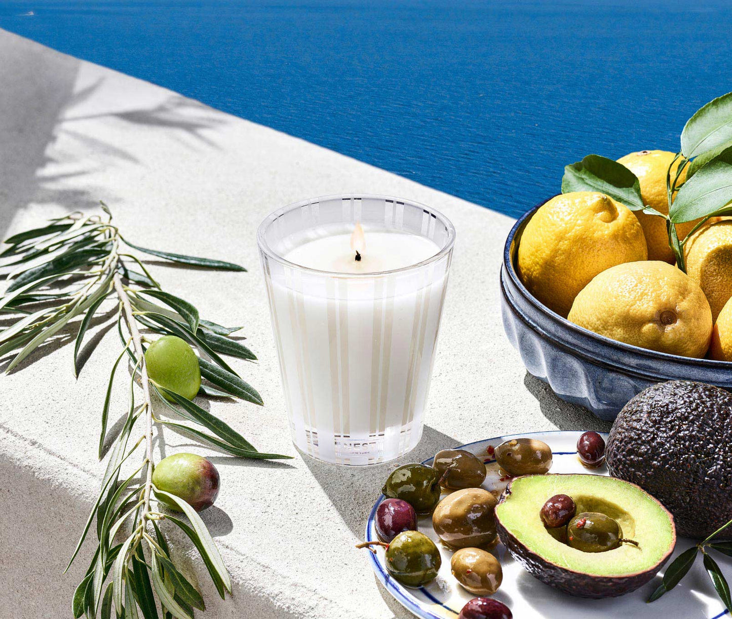 Santorini Olive & Citron Classic Candle