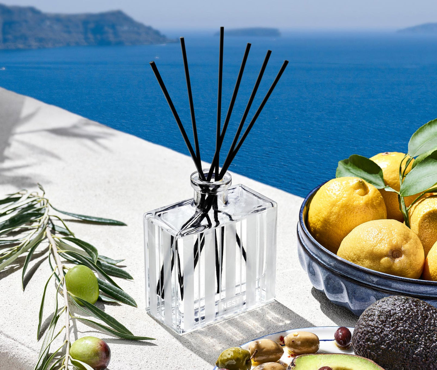 Santorini Olive & Citron Reed Diffuser