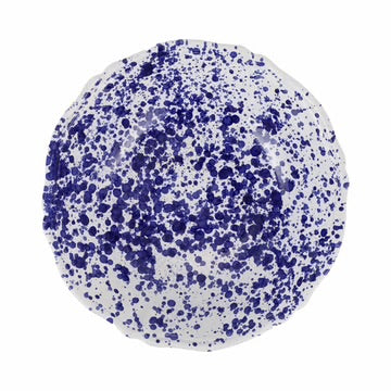 Amalfitana Cobalt Splatter Serving Bowl