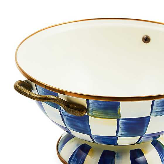 Royal Check Enamel Almost Everything Bowl