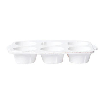 Lastra White Muffin Tin