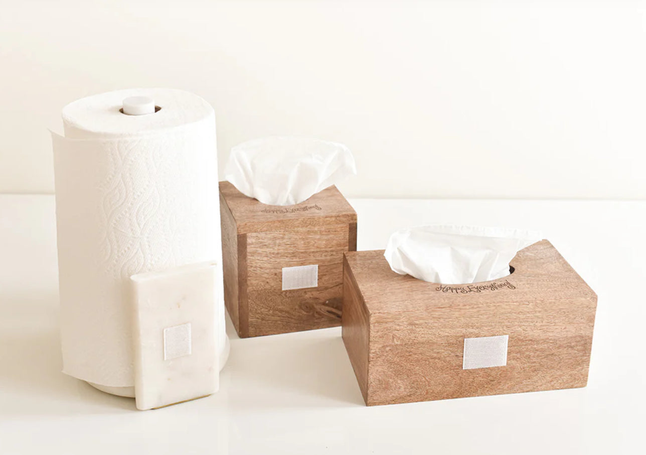 Happy Everything! Mini Marble Paper Towel Holder