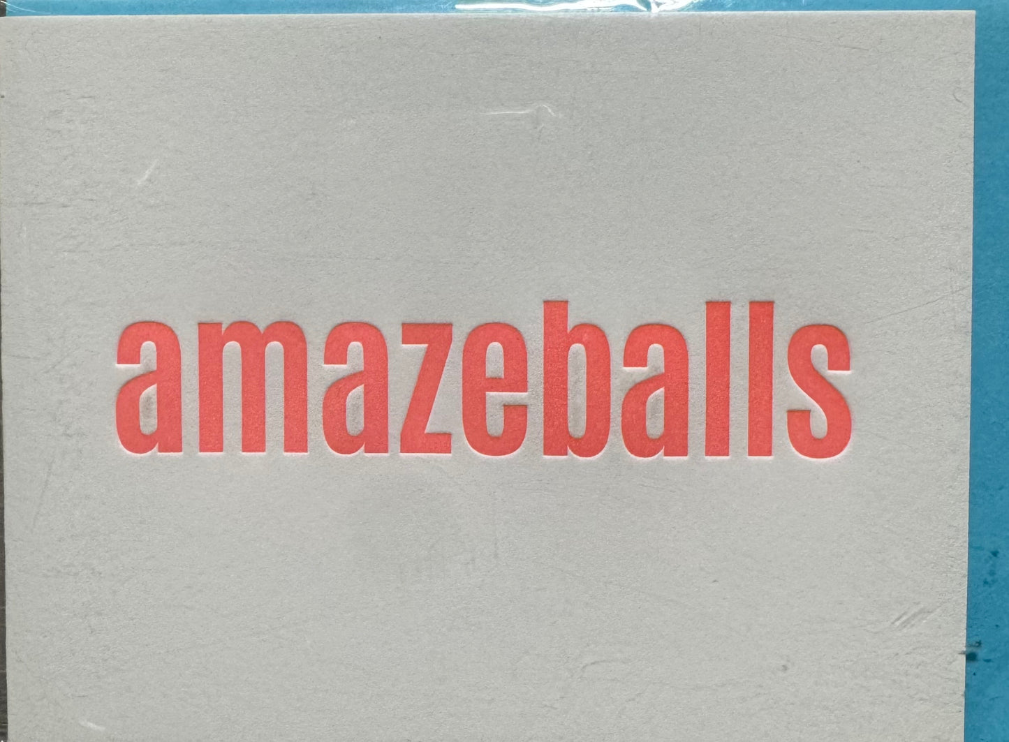 Amazeballs Card