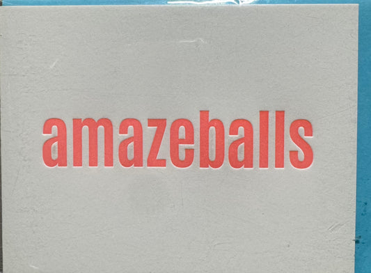 Amazeballs Card