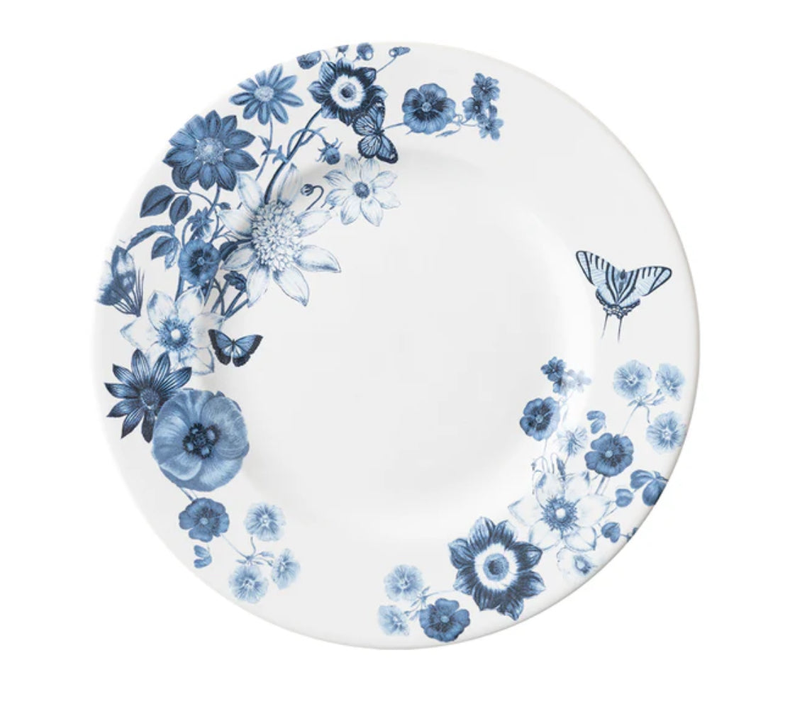 Field of Flowers Melamine Dinner Plate - Chambray