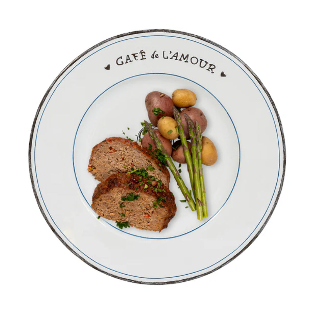 L'Amour Toujours Dinner Plate - Thumbnail 2