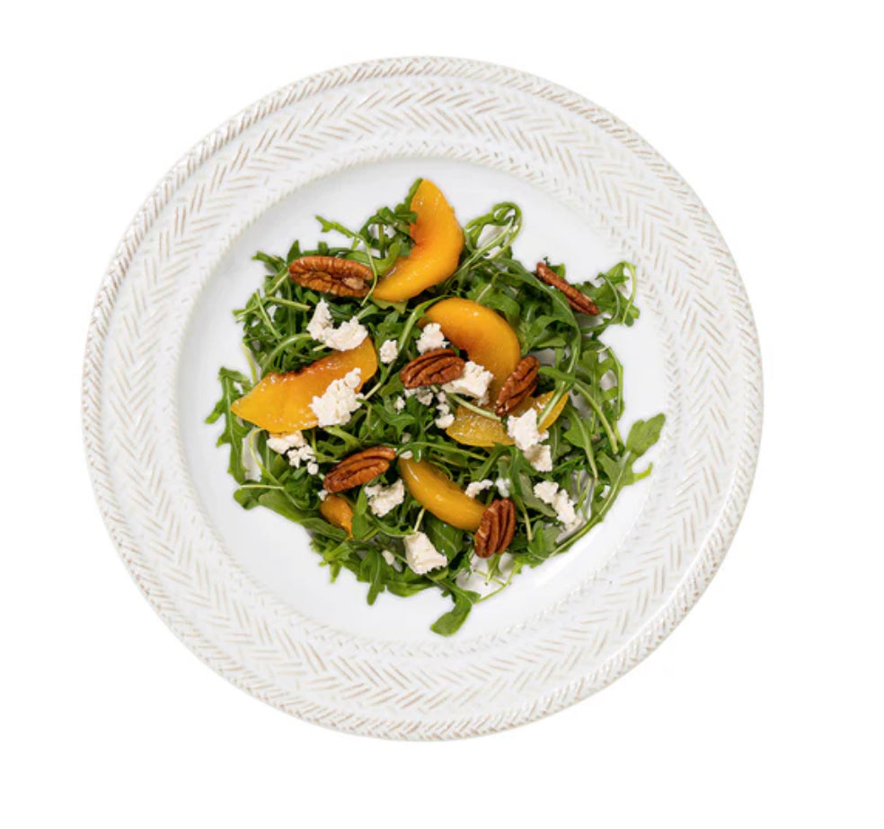 Le Panier Dessert/Salad Plate - Whitewash