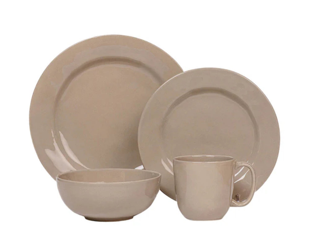 Puro 4pc Place Setting - Taupe