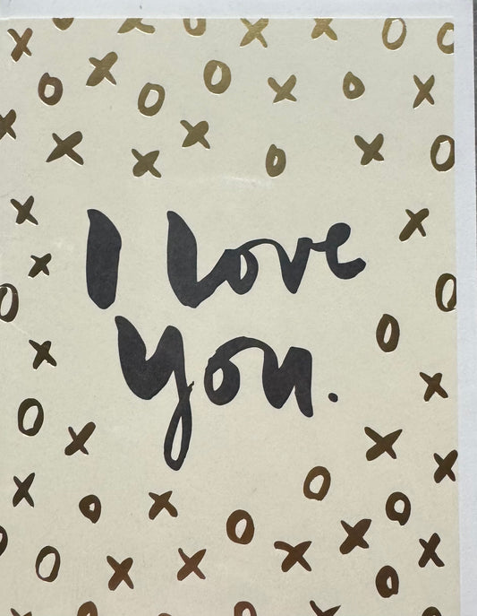 I Love You Card