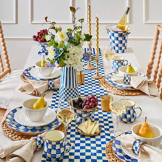 Royal Check Simply Anything Bowl