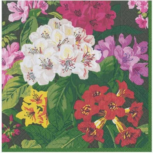 Exuberance Paper Dinner Towel Napkins in Black - 20 Per Package