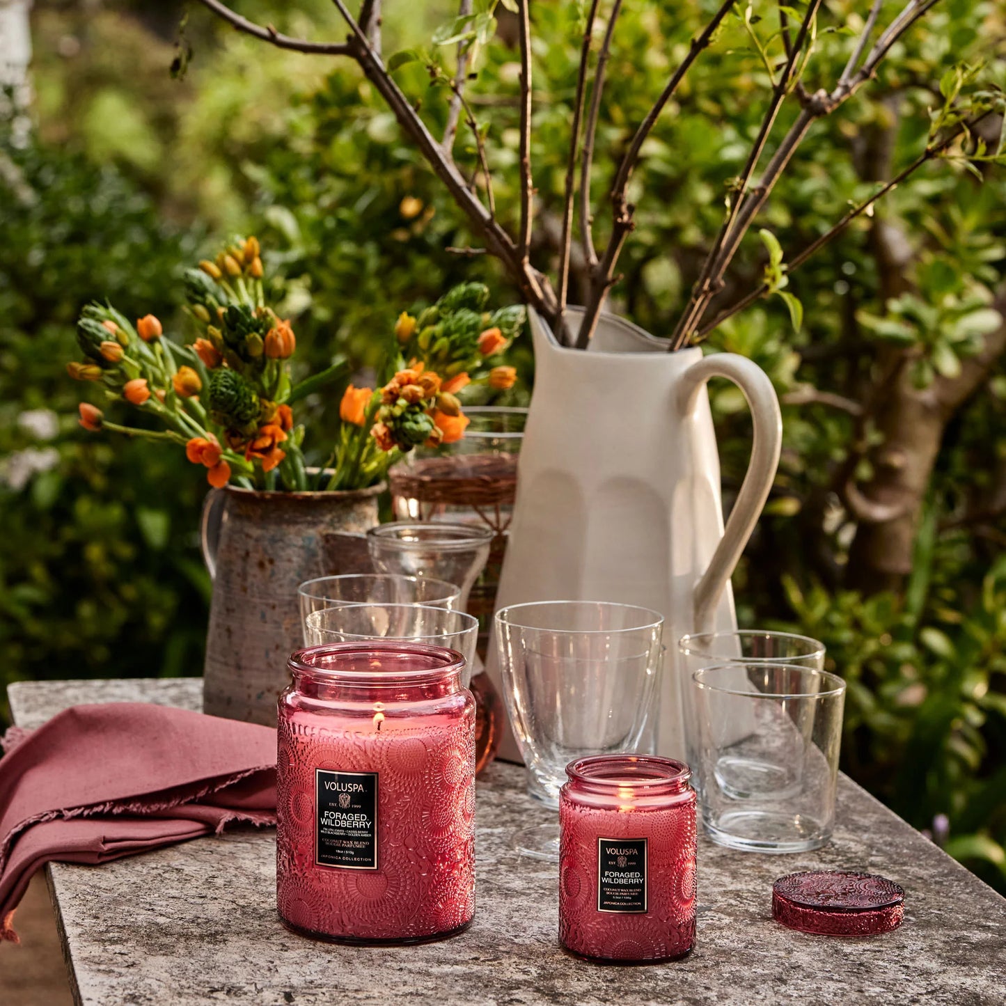 Foraged Wildberry Small Jar Candle