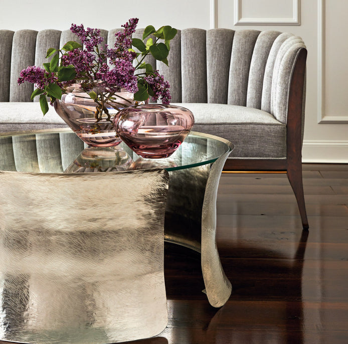 Undulating Vase-Amethyst-Sm