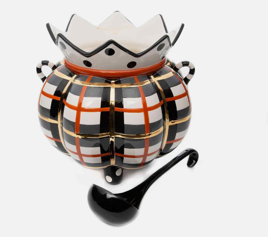 Tartan Spice Punch Bowl
