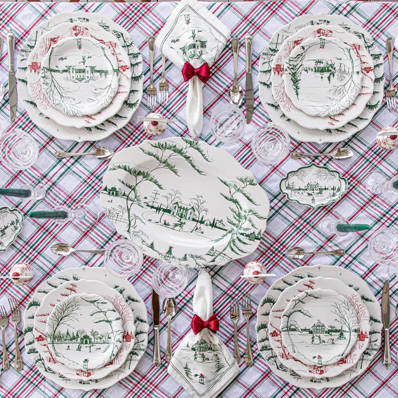 Evergreen Country Estate Winter Frolic 7” Tray