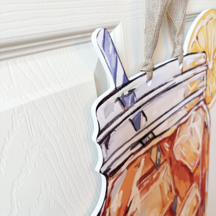 Sweet Tea Door Hanger