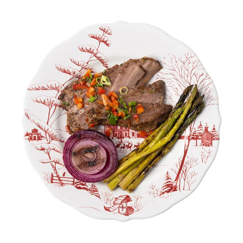 Country Estate Winter Frolic Dinner Plate