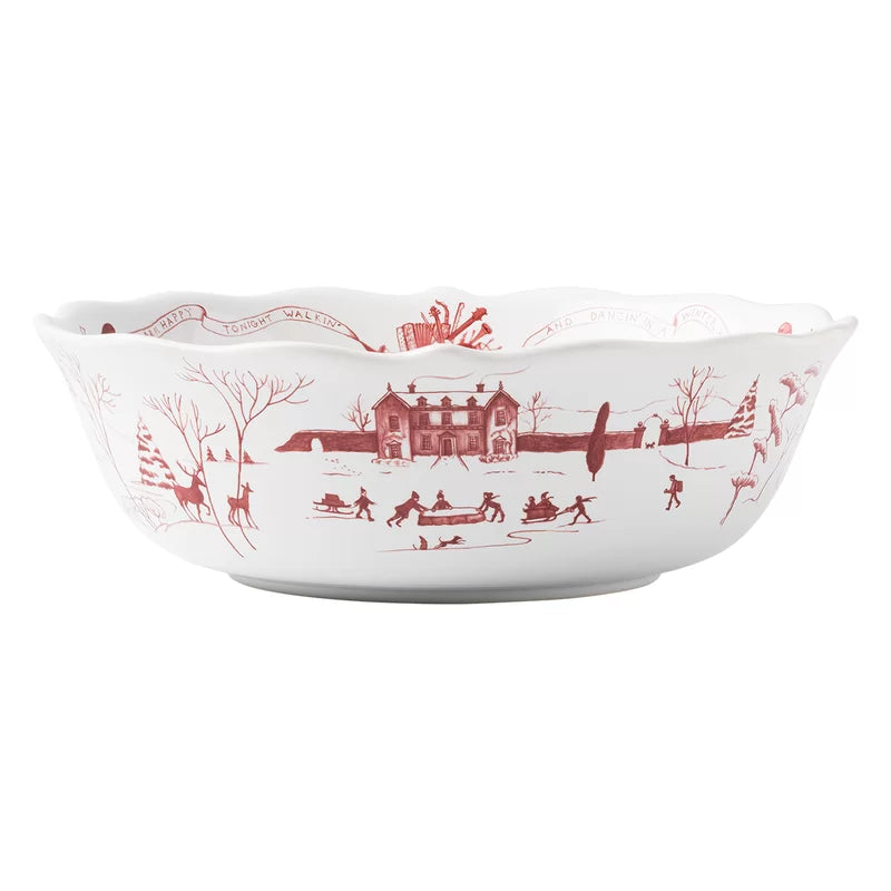 Country Estate Winter Frolic 10" Serving Bowl