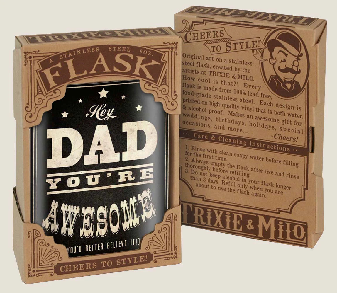 Dad You're Awesome Flask