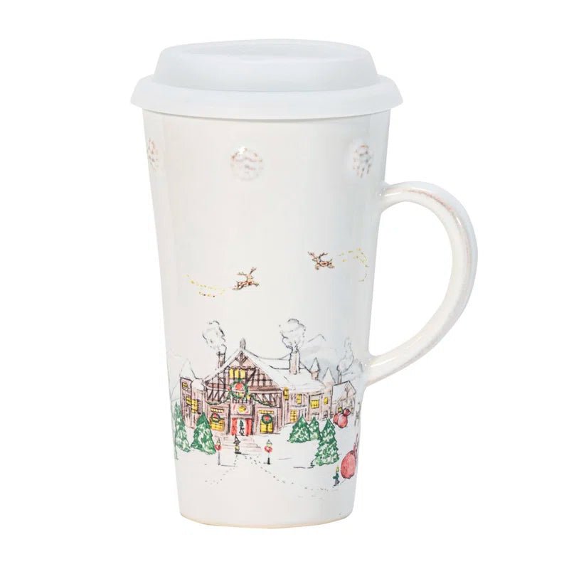 Berry & Thread North Pole Travel Mug with Silicone Lid