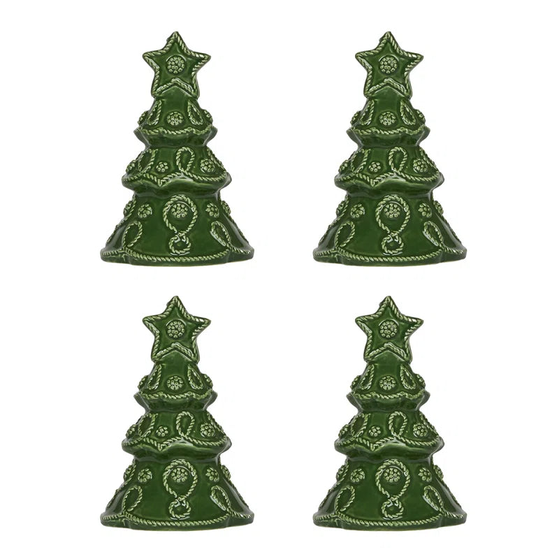 Berry & Thread Tree Place Card Holder Set/4 - Basil