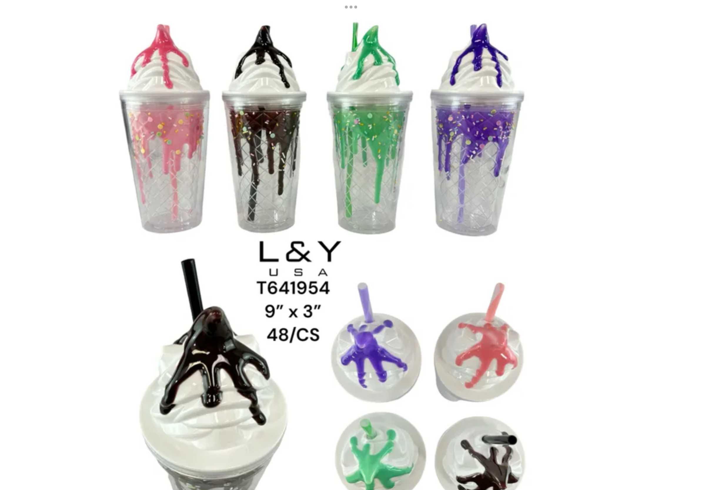 Ice Cream Cup Mint Green