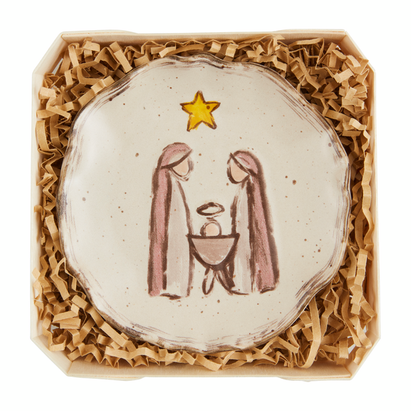 Church Nativity Trinket Dish