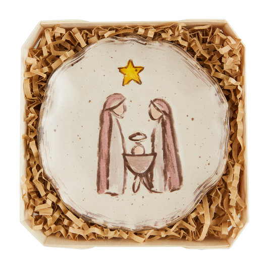 Church Nativity Trinket Dish