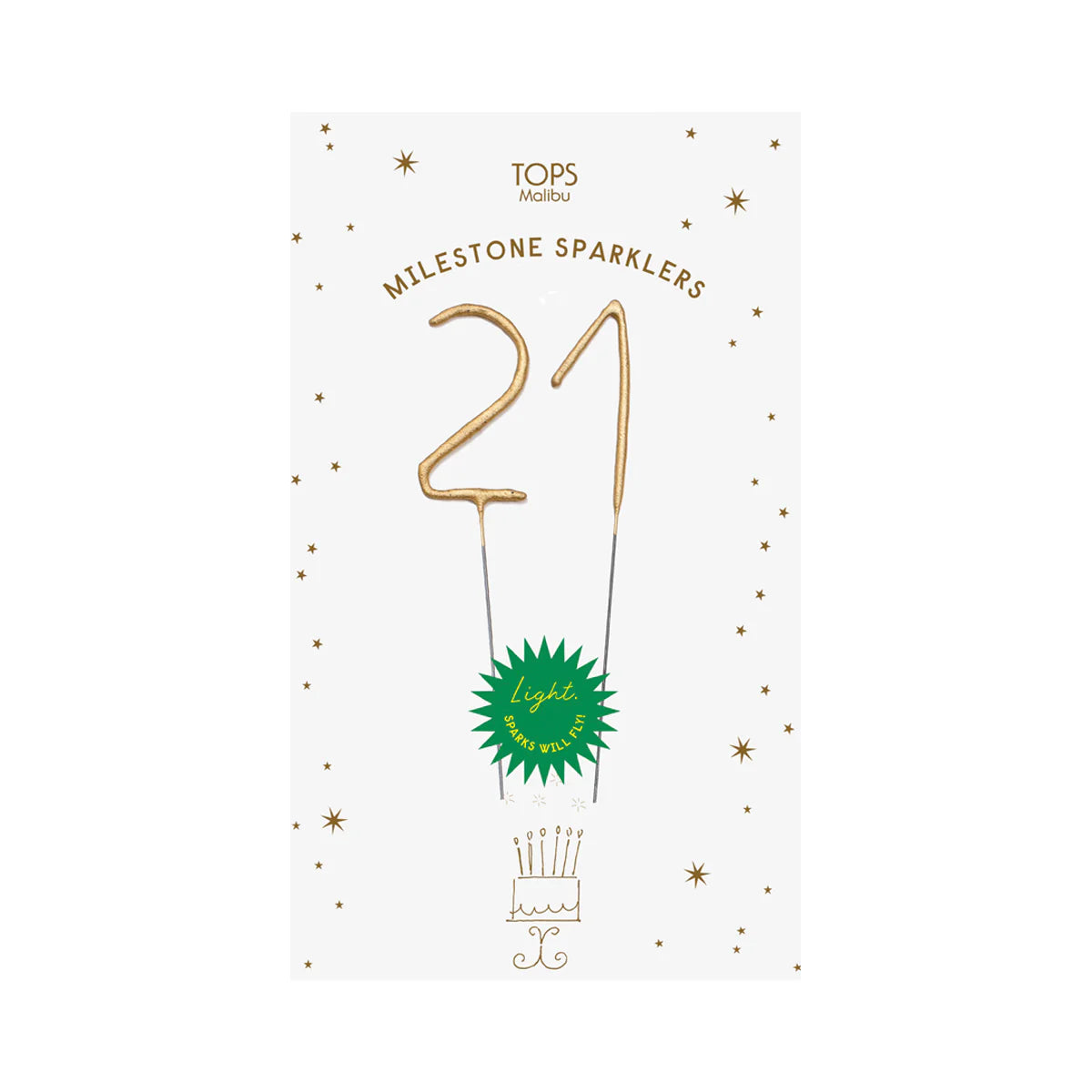Milestone Sparkler - 21