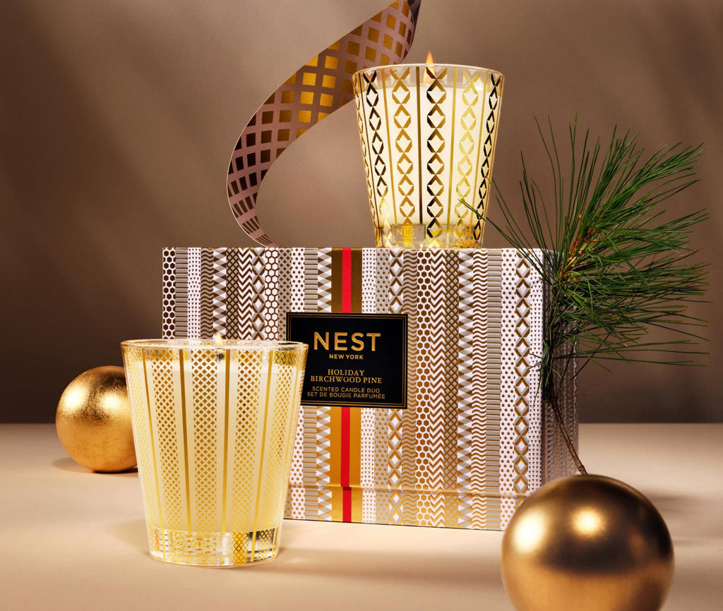 Holiday & Birchwood Pine Classic Candle Duo