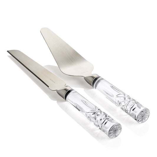 Lismore Cake Knife & Server Set