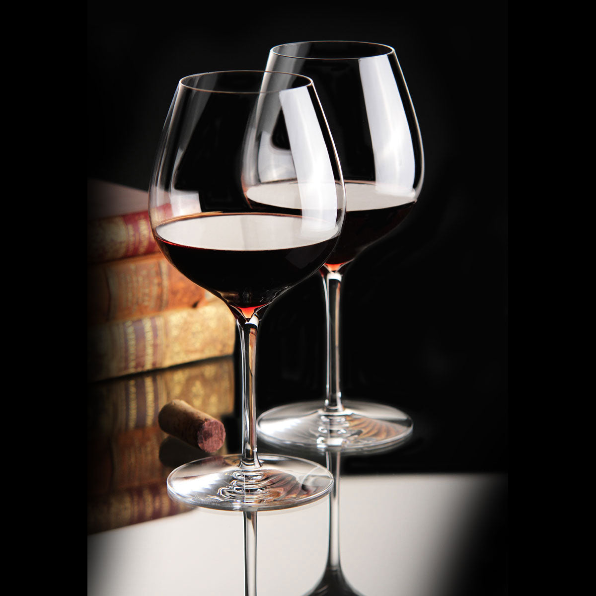 Elegance Merlot Wine Glass, Pair