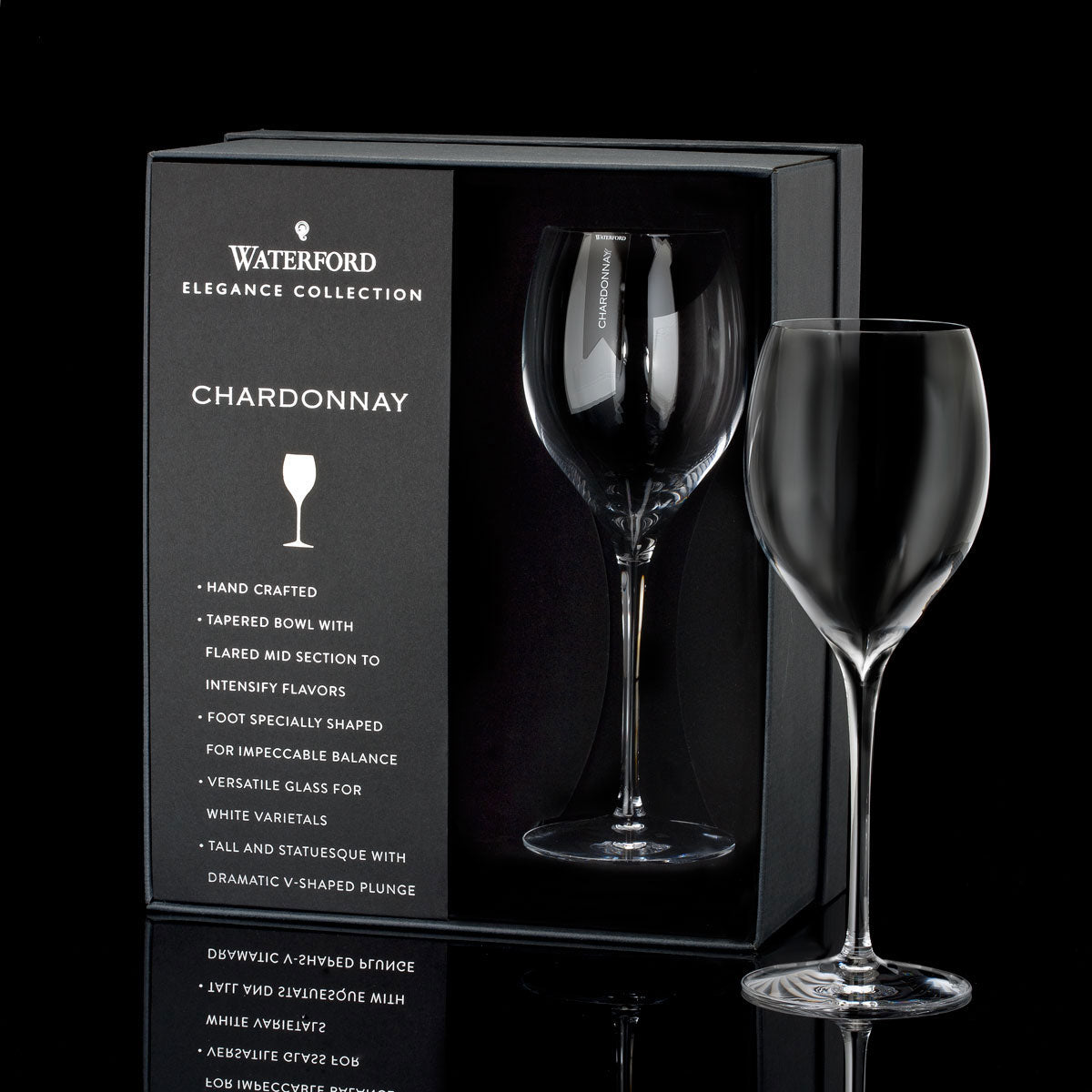 Elegance Chardonnay Wine Glass, Pair